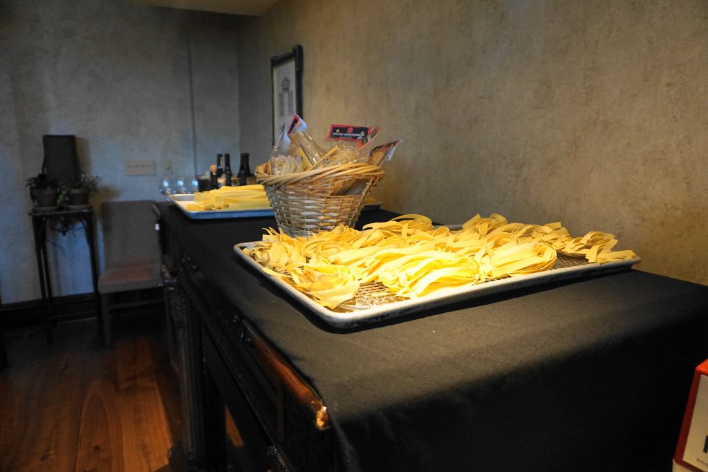 pasta making class Il Palio restaurant